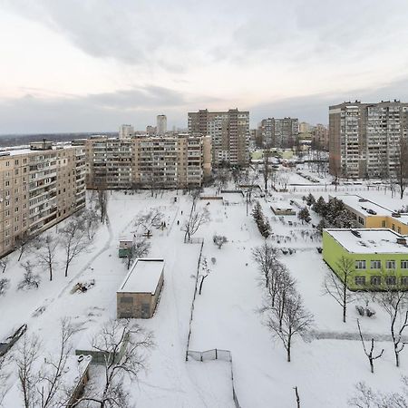 Уютная Квартира Для Семьи На Оболони Kiev Luaran gambar