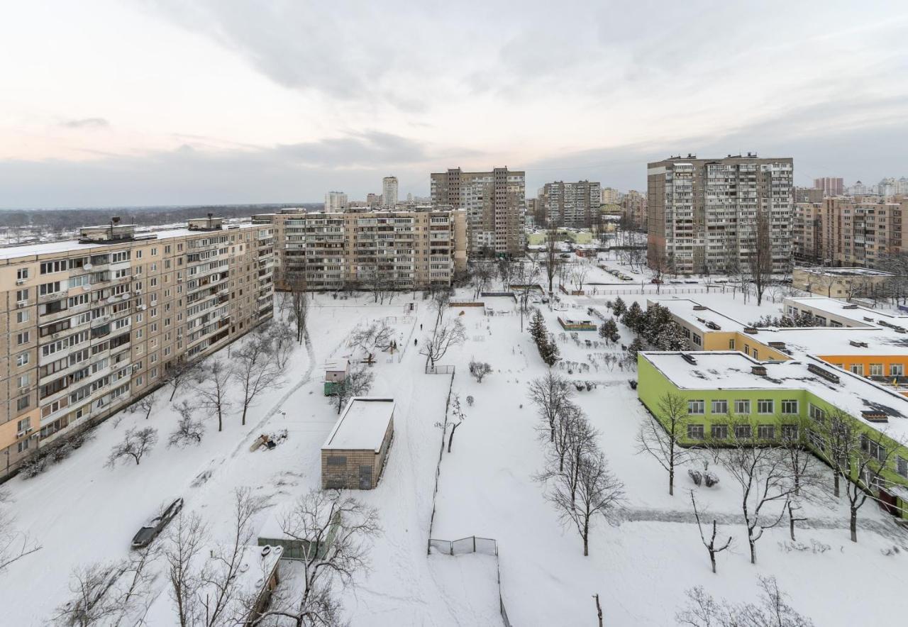 Уютная Квартира Для Семьи На Оболони Apartment Kiev Luaran gambar